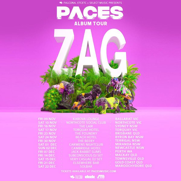 Paces (ZAG tour / poster)